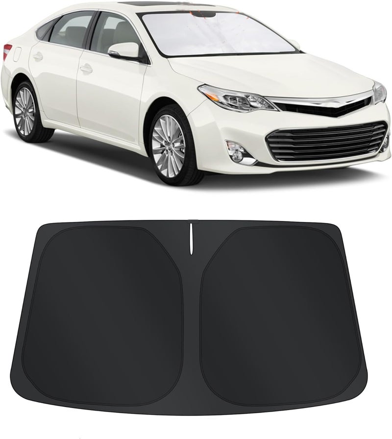 TINGLU Sun Shade for Toyota Avalon 2013-2018 Accessories Windshield Sun Shade Window Shade UV Rays Protection Sun Visor Cover with Steering Wheel Sunshade Storage Bag Varied available picks - Image 1