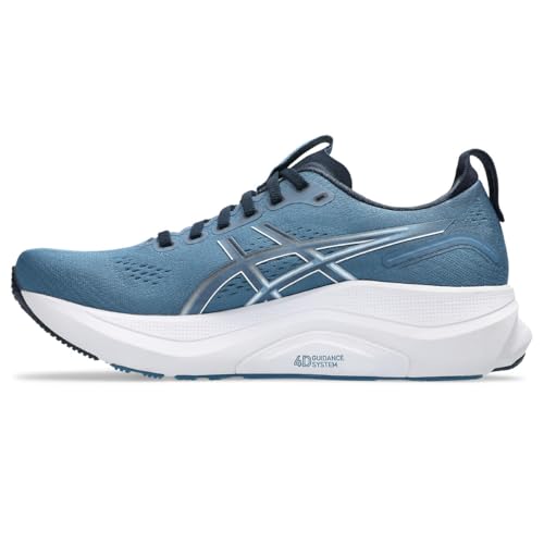 ASICS Mens Gel-Kayano 32 - Extra Wide Winter Sea/Midnight Running Shoes - 8 UK (1011C054.401) - Image 4