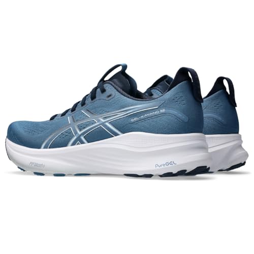ASICS Mens Gel-Kayano 32 - Extra Wide Winter Sea/Midnight Running Shoes - 8 UK (1011C054.401) - Image 2