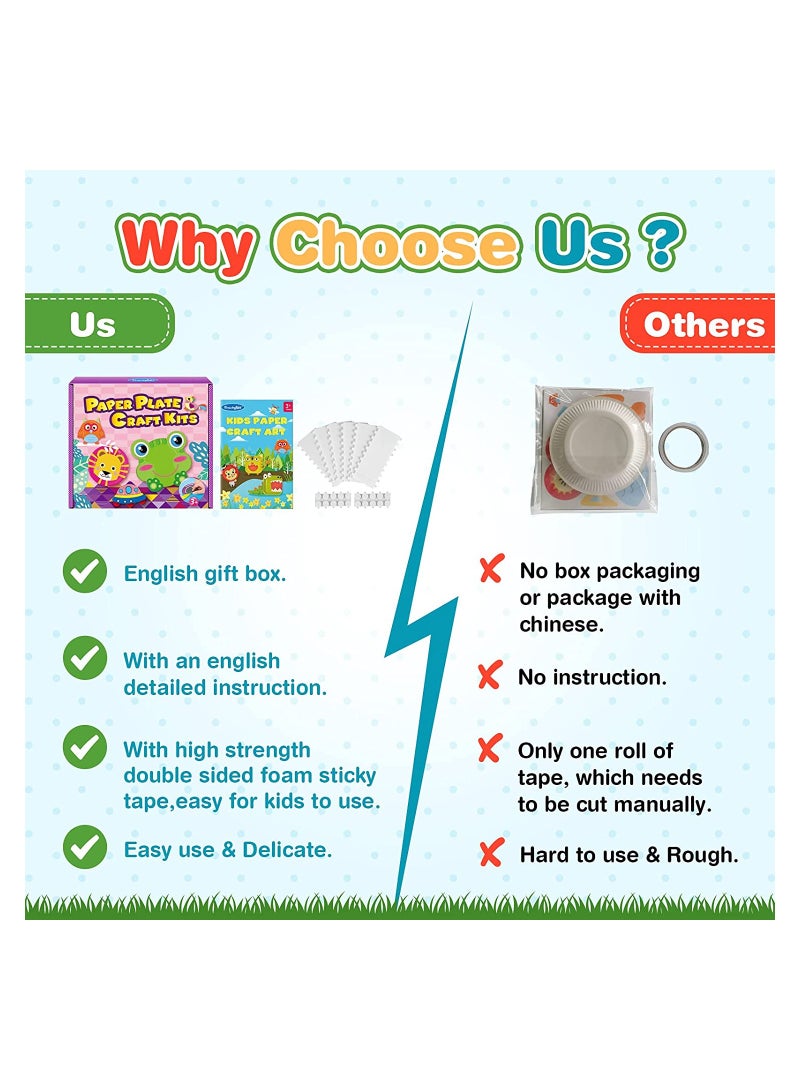 SOLARAE Arts And Crafts for Kids, Kids Craft for Girls Boys Toys Age 3-12 Xmas Gifts Toys for 3-6 Year Old Girls Boys Party Crafts Kits Games for Kids Gifts for Boys Age 3-12 - Image 4