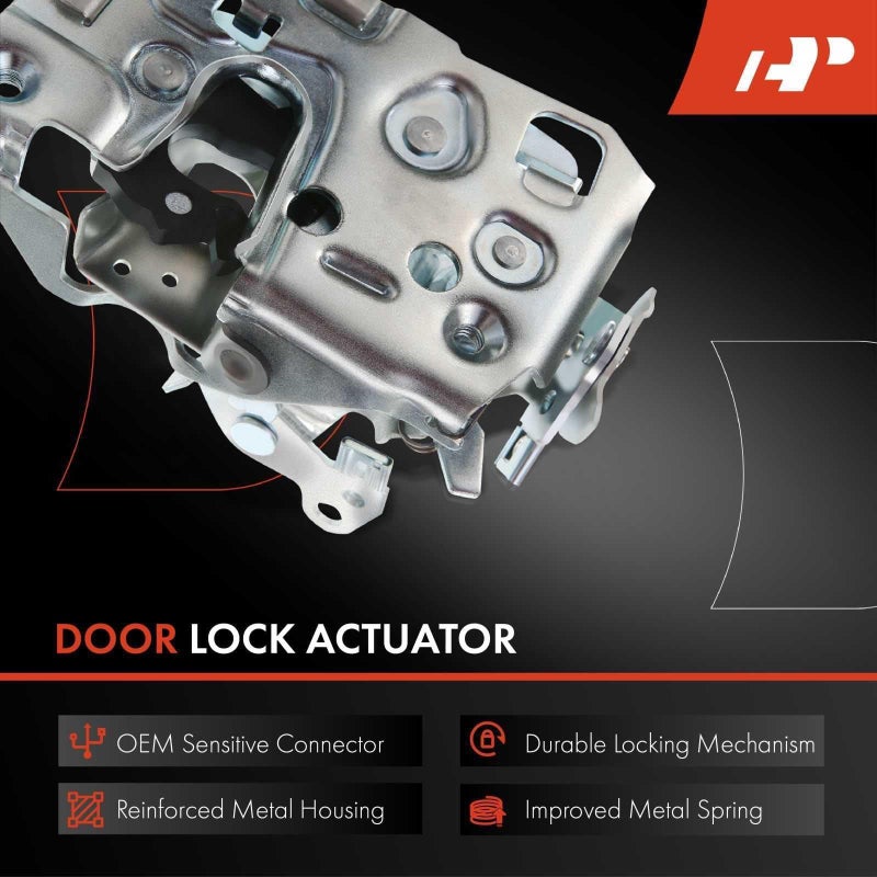 A-Premium Front Right Door Lock Latch Assembly Compatible with Cadillac Chevrolet Oldsmobile & GMC Vehicles - Escalade Bravada C1500 C2500 C3500 K1500 K2500 K3500 Suburban Kodiak - # 940-103 - Image 4