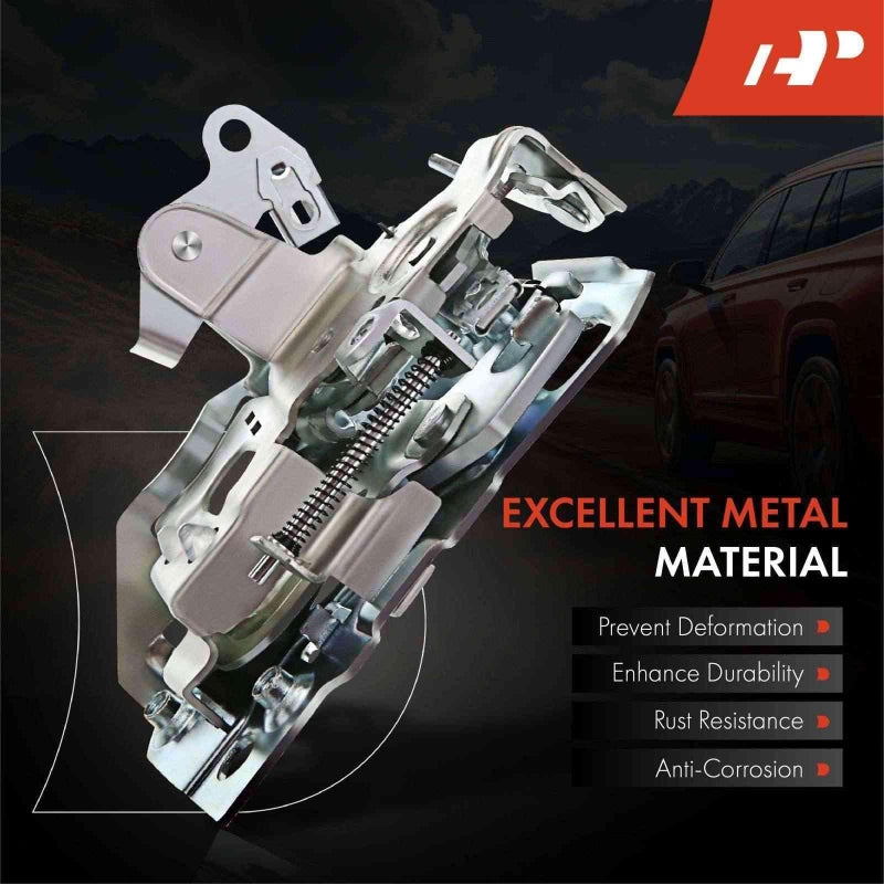 A-Premium Front Right Door Lock Latch Assembly Compatible with Cadillac Chevrolet Oldsmobile & GMC Vehicles - Escalade Bravada C1500 C2500 C3500 K1500 K2500 K3500 Suburban Kodiak - # 940-103 - Image 3