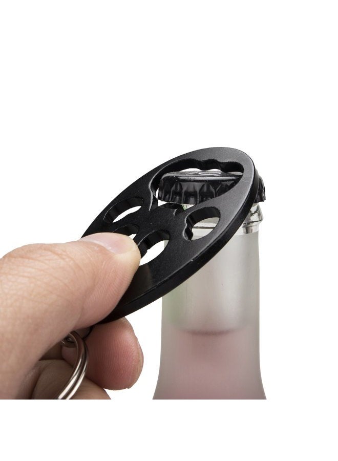 Swatom Dog Paw Keychain Bottle Opener Beer Opener Tool, Key Tag Chain Ring, 6 Piece - Image 5