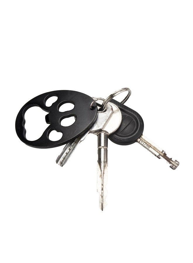Swatom Dog Paw Keychain Bottle Opener Beer Opener Tool, Key Tag Chain Ring, 6 Piece - Image 4