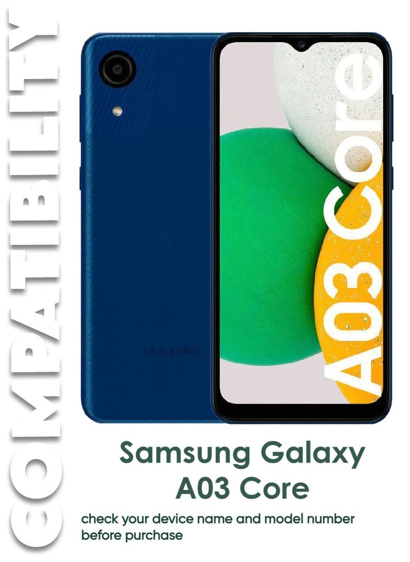 ACLIX 2 Pieces Antistatic ESD Dustproof Premium Quality High Definition Tempered Glass Screen Protector Designed For Samsung Galaxy A03 Core - Image 3