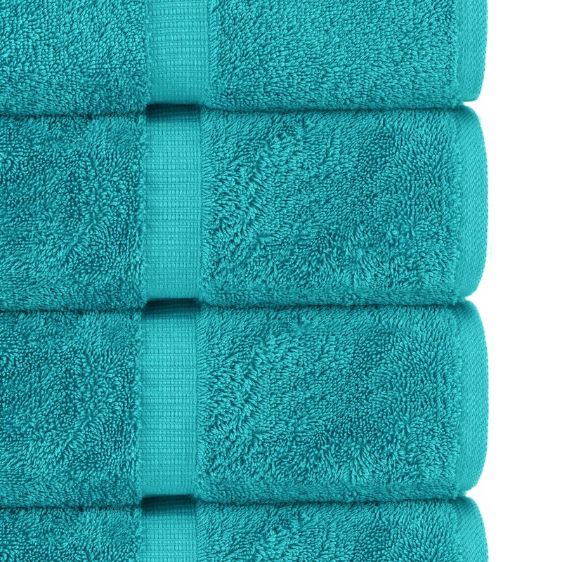 Chakir Turkish Linens Chakir Turkish Linens, 100% Cotton Premium Quality Turkish Bath Sheets (35''x70'' Large Bath Sheet Towels - Aqua)  - Image 3