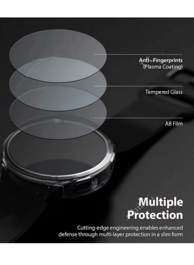 2PCS 9H HD Tempered Glass Screen Protector For Garmin Fenix8 43MM Smart Watch Fenix 8 SmartWatch Cover Film - Image 3