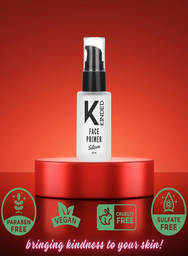 KINDED Silicone Face Primer for Face Makeup Flawless Finish Mattifying Makeup Base Long Lasting Matte Finish Silicone Gel Based Pro Primer for Open Pores Dry Oily Combination All Skin Type - 30 ML - Image 4