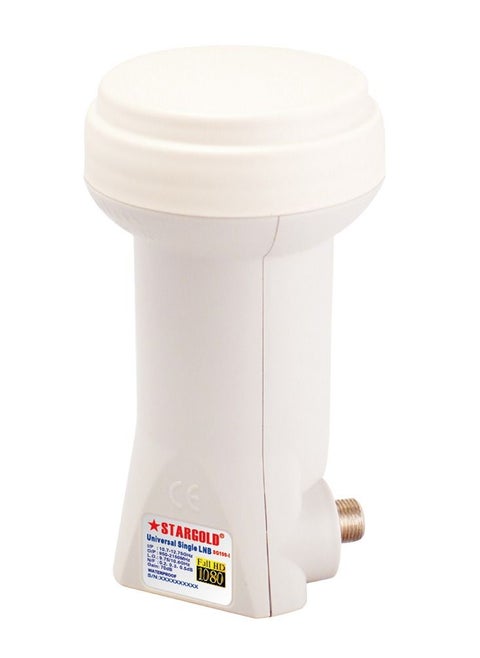 Stargold 70 DB Universal Satellite Dish One Way Single LNB