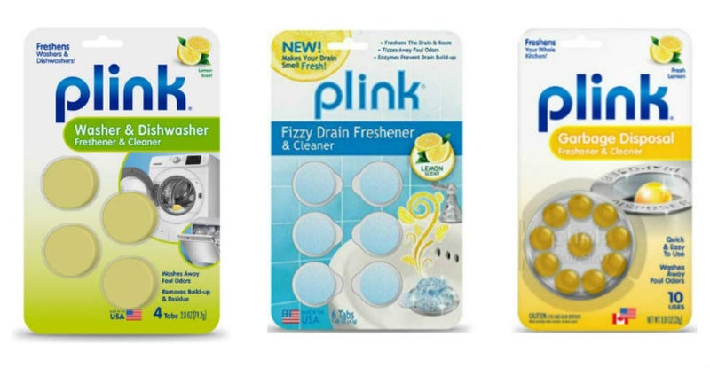 Plink Washer, Dishwasher and Drain Freshener Cleaner Bundle - Image 1
