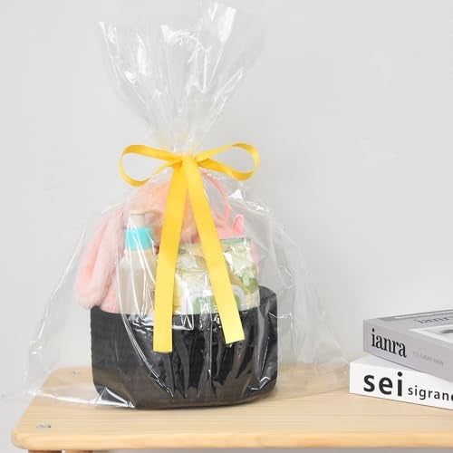 ABenkle 2 Pack Small Baskets, Cotton Rope Woven Basket, Cute Mini Tiny Storage Baskets, Decorative Boho Basket for Nursery Living Room Bedroom Shelf, Empty Gift Basket - Image 5