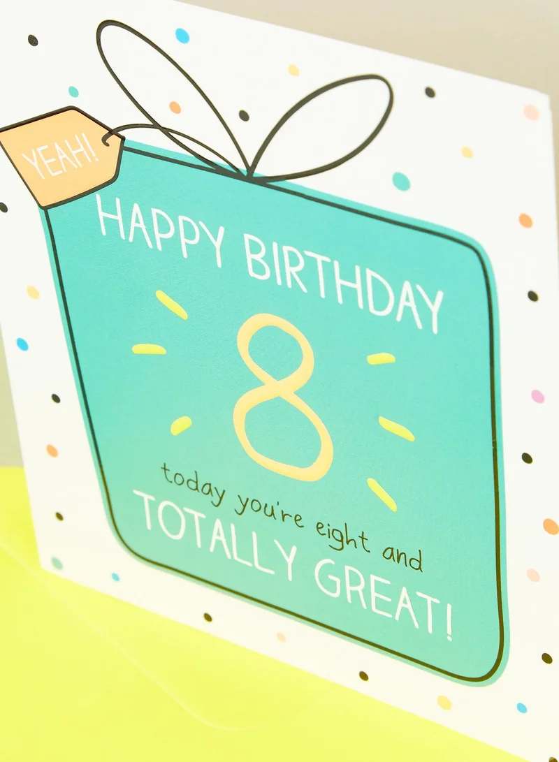 Pigment 8 And Totally Great Birthday Card