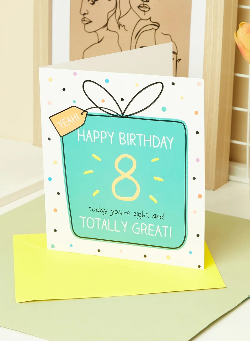 Pigment 8 And Totally Great Birthday Card
