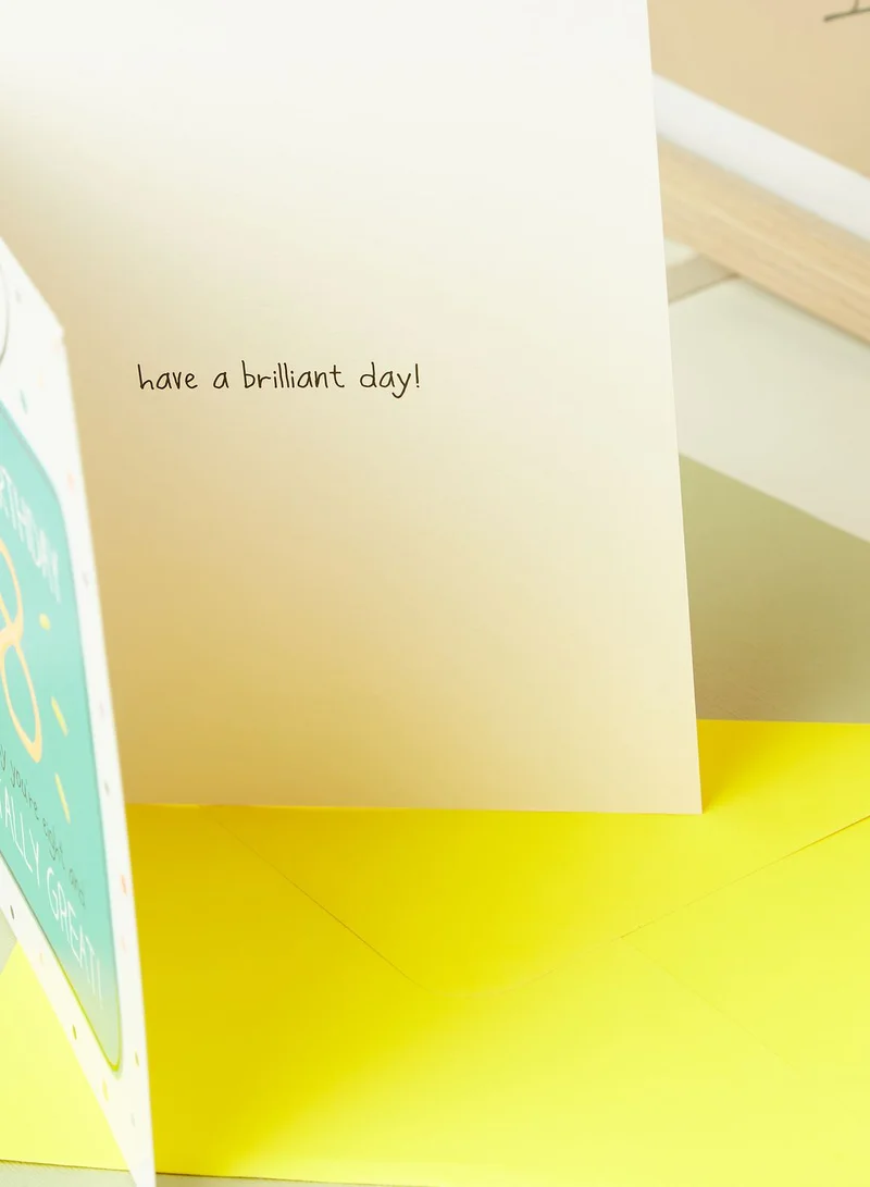 Pigment 8 And Totally Great Birthday Card