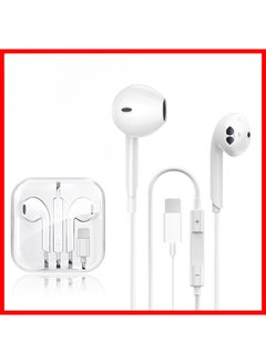 3.5mm In-Ear Wired Headphones for Apple Huawei Android L9 Bluetooth version crystal box headset [Pingguo flat mouth]]