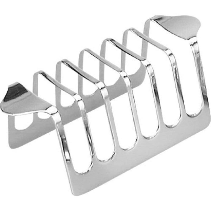 Dynore Stainless Steel Butter Dish with 6 Slit Toast Rack - Image 2