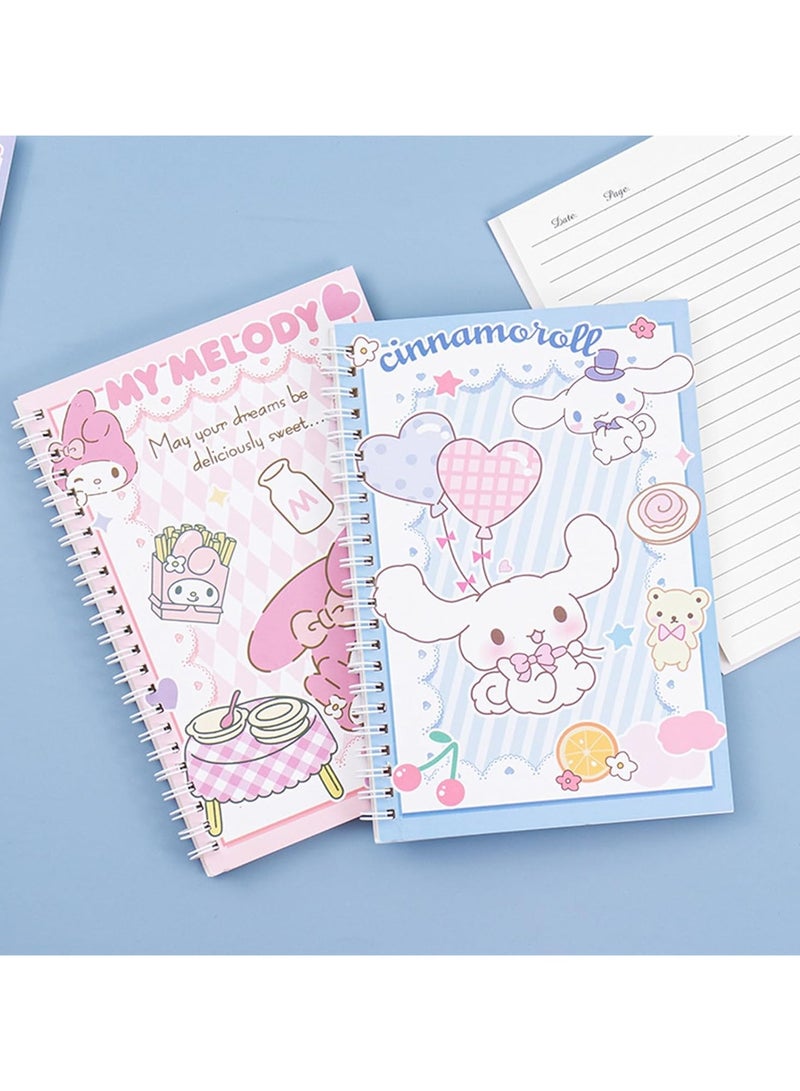 عام مذكرة دفترية لطيفة بتصميم كاواي، مقاس 8.3 × 5.7 بوصة، مستلزمات مدرسية مضحكة لإعطاء الهدايا - Image 5