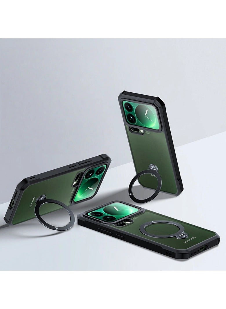 general Magnetic Shockproof Phone Case for Xiaomi 17 Pro with Stand Protective Cover Precision Fit - Image 1