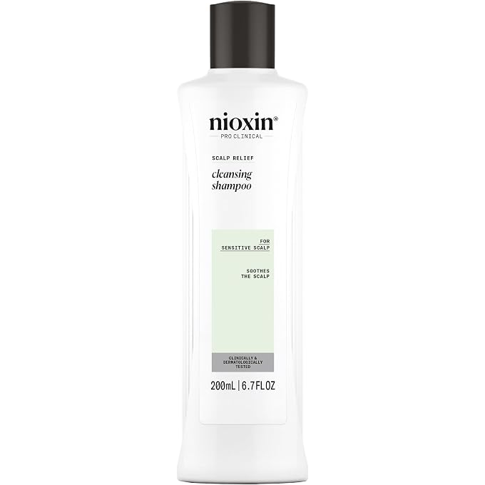 Nioxin Scalp Relief Cleansing Shampoo Shampoo for Sensitive Scalp, 6.7 fl oz (Packaging May Vary) - Image 1