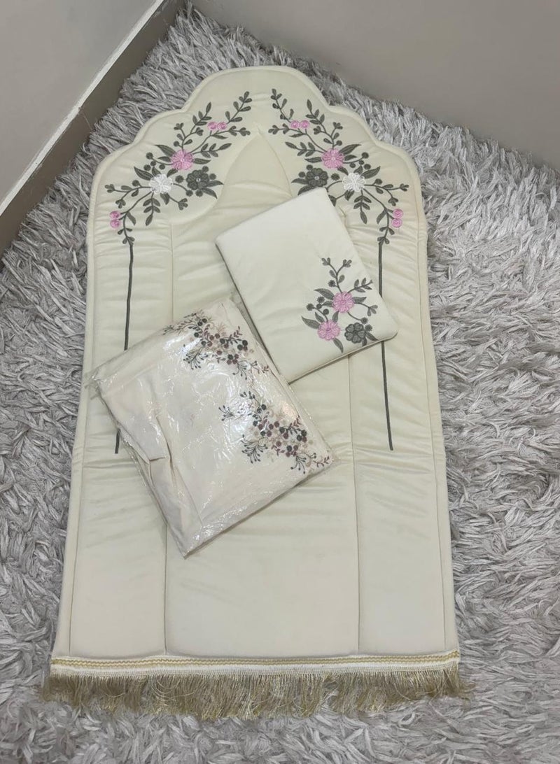 Crushed  sponge prayer rug with excellent cold raw mat prayer sheet - Image 2