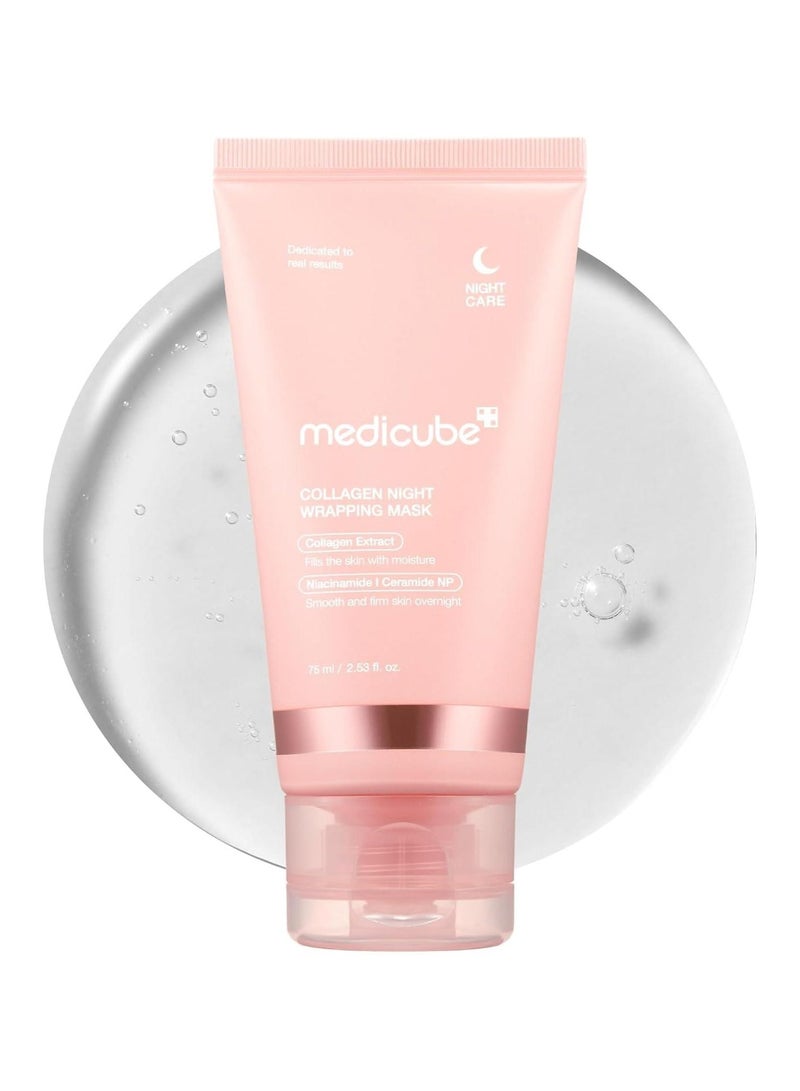 Medicube Collagen Night Wrapping Night Face Mask - 75ml  - Image 1
