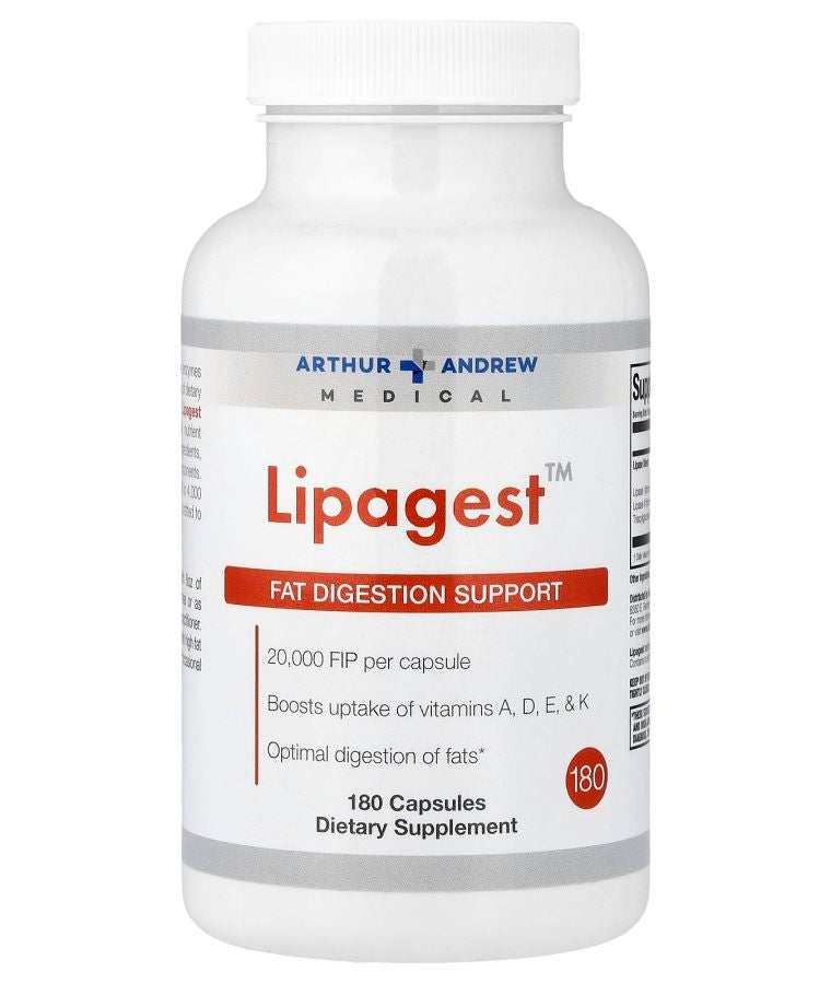 Arthur Andrew Medical Lipagest™ 180 Capsules