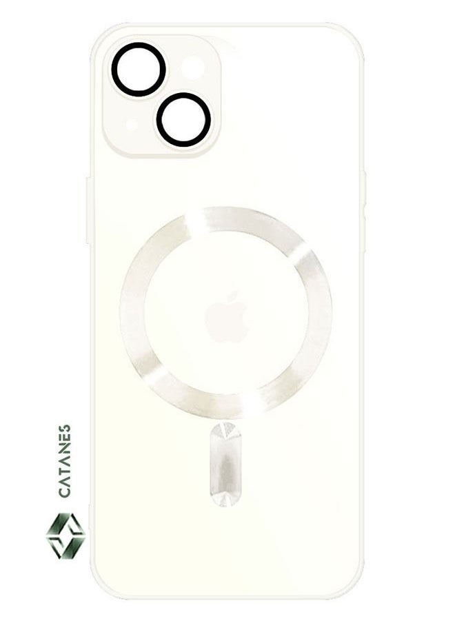 CATANES - iphone 14 Case and Cover With MagSafe Built-in High-Grade TPU Material White - Image 1
