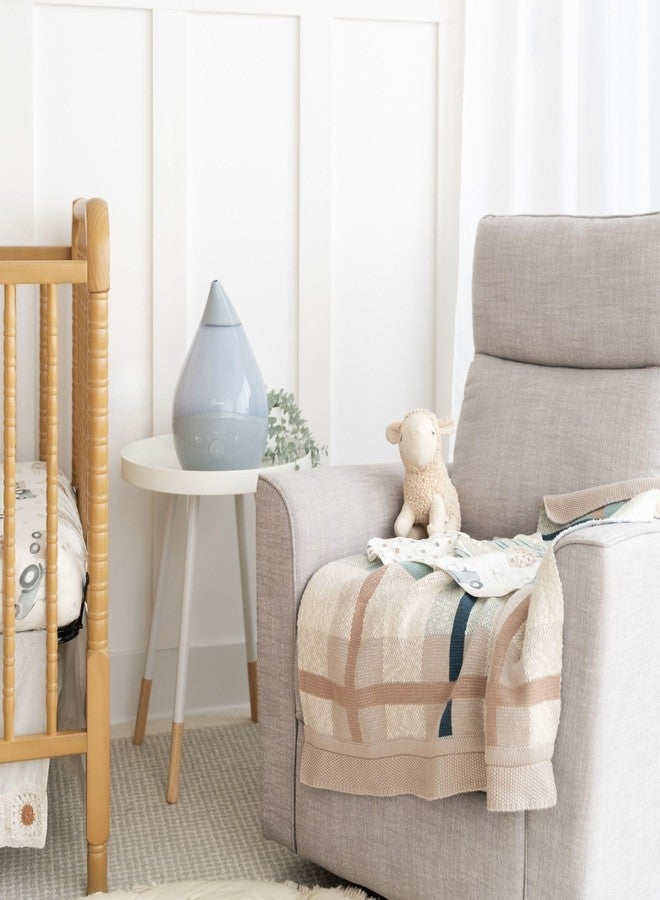 كرين بيبي بطانية أطفال محبوكة من Crane Baby، مجموعة Charlie Farmhouse Plaid، بطانيات قطنية، بطانية سرير أطفال، بطانيات عربات أطفال، ديكورات حضانة مناسبة للجنسين، لحاف أطفال محبوك - Image 4