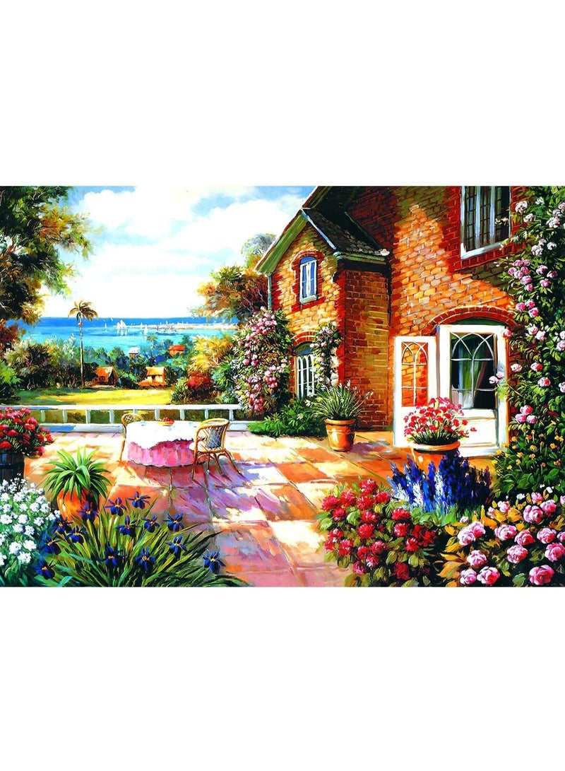 1000-Piece Jigsaw Puzzle for Adults  Kids - Colorful Educational  Decorative Puzzle, Large Puzzle for Family Entertainment and Wall Art - Image 1