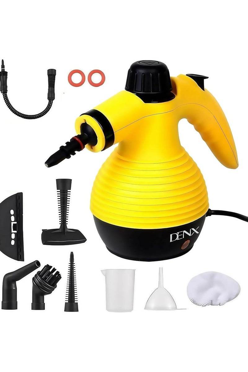 دينكس جهاز تنظيف بالبخار متعدد الاستخدامات يعمل بالكهرباء بقوة 1200 واط وسعة ماء 350 مل 15 قطعة - Image 2