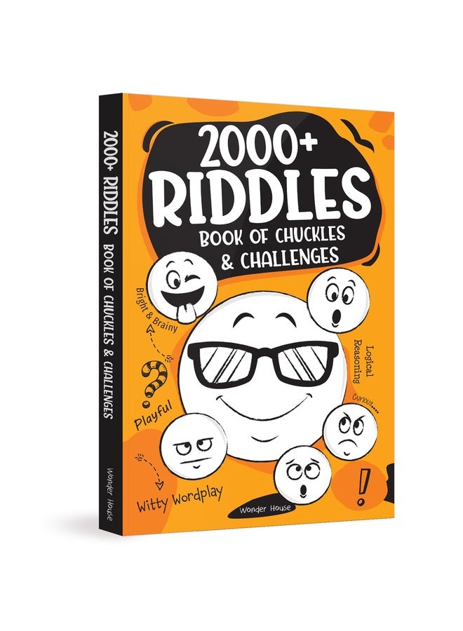2000+ Riddles: Book of Chuckles & Challenges for Kids | Boost Thinking & Humor Skills | Ages 7–12 | Hours of Laughs and Brain Teasers