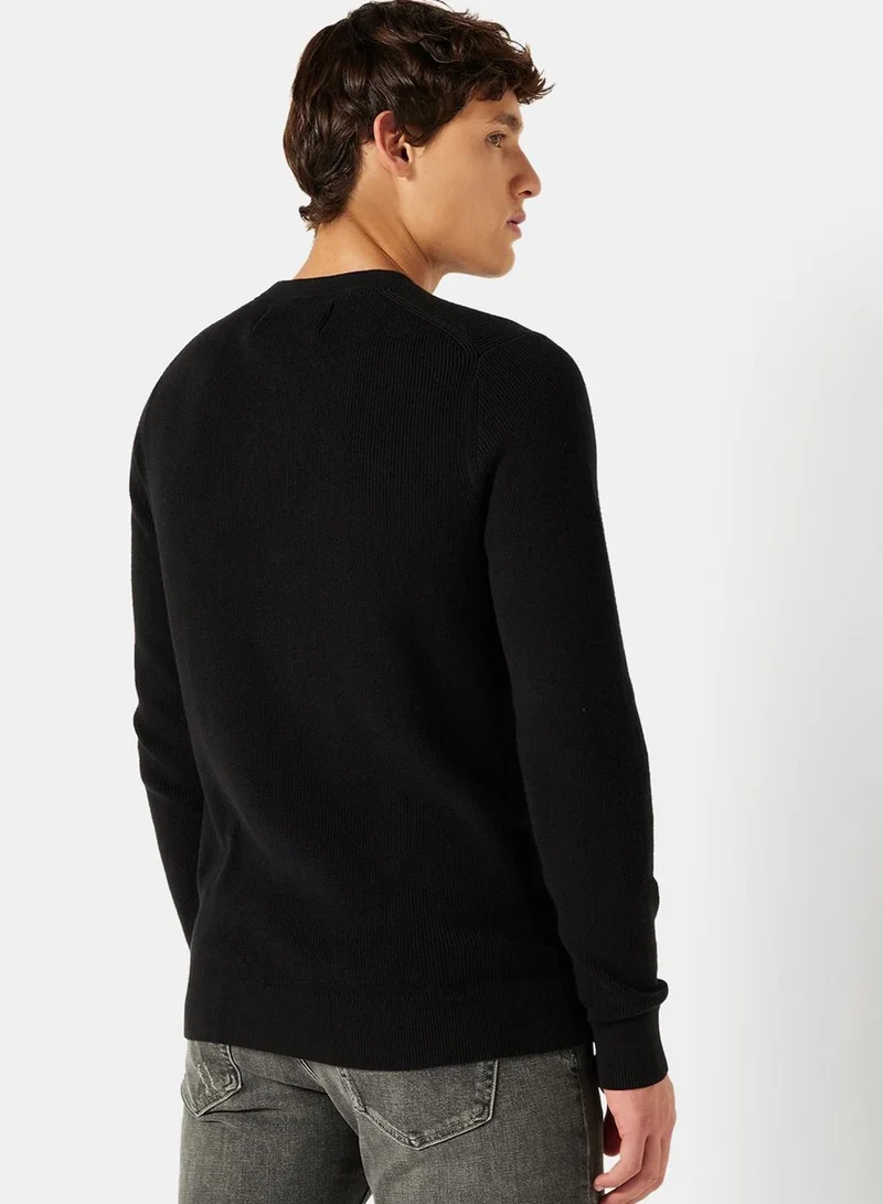 Calvin Klein Jeans Logo Crew Neck Sweater