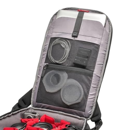 Manfrotto PRO Light Backloader M, Professional Camera Backpack for Cameras, Top and Rear Access, Double Tripod Mount, Padded Backpack with Interchangeable Dividers, Black - Image 2