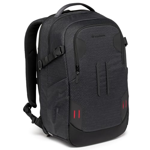 Manfrotto PRO Light Backloader M, Professional Camera Backpack for Cameras, Top and Rear Access, Double Tripod Mount, Padded Backpack with Interchangeable Dividers, Black - Image 1