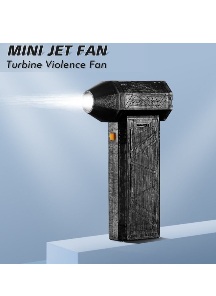 Gale Force S - 3 in 1 Jet Dry Blower, 130000 RPM Portable Blower Super Jet Fan with Five Use Heads with 3 Wind Speed ​​Adjustment, Cordless Handheld Powerful Blower for Computer Keyboard, Car Cleaning - Image 1
