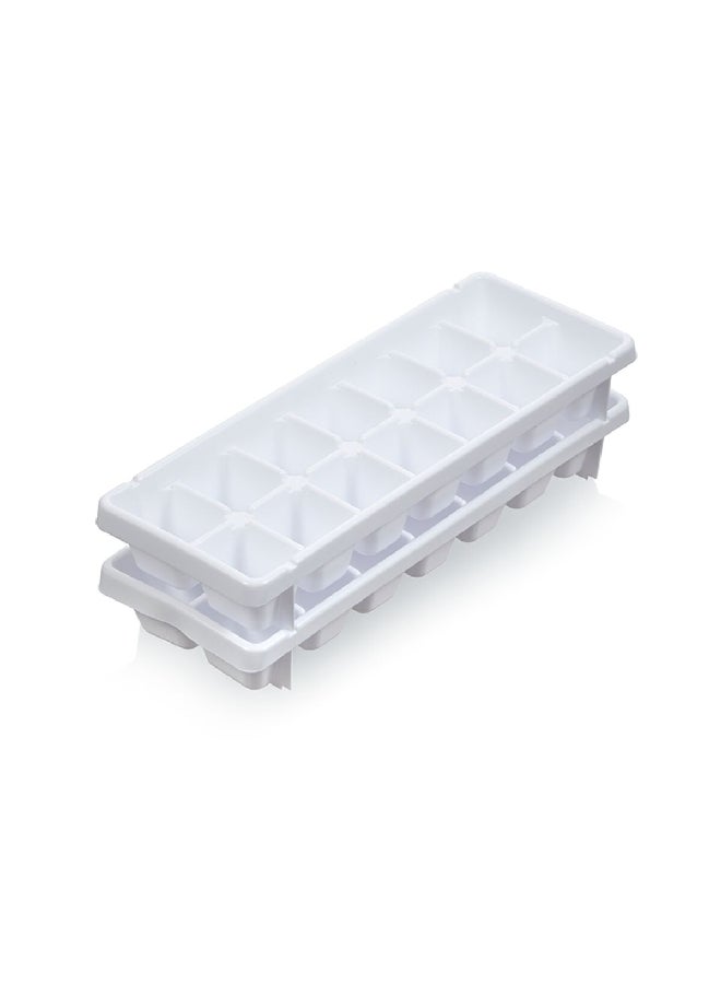 Arrow 2-Piece BPA-Free Durable Dishwasher Safe Ice Cube Tray in Shrink Wrap White 29.21 x 7.874 x 11.176 cm 450 - Image 4