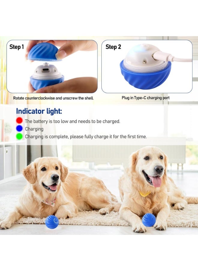 EasyLife Interactive Smart Dog Toy Ball, Automatic Rolling and Bouncing Ball for Dogs, Durable Rechargeable Pet Toy for Exercise and Entertainment, Chew-Resistant Design - Image 5