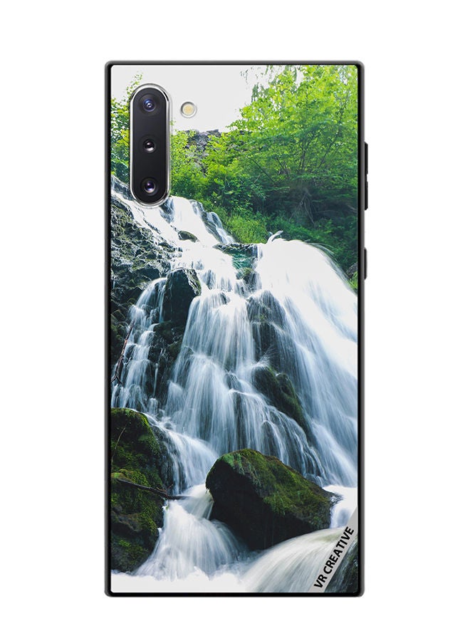 VR CREATIVE Protective Case Cover For Samsung Galaxy Note10 5G Waterfall Design Multicolour - Image 1