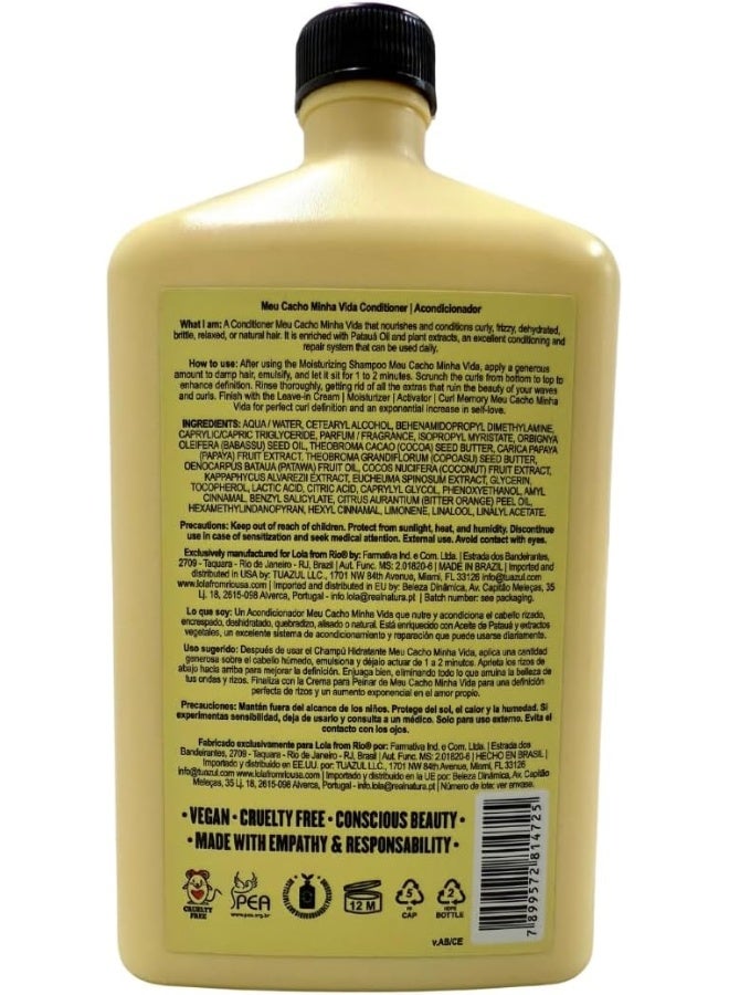 Lola from Rio Hydrating Conditioner For Curly Hair With Coconut & Shea Butter - Deeply Conditions, Detangles & Controls Frizz, Leaving Curls Soft & Manageable (250 Ml) - Image 2