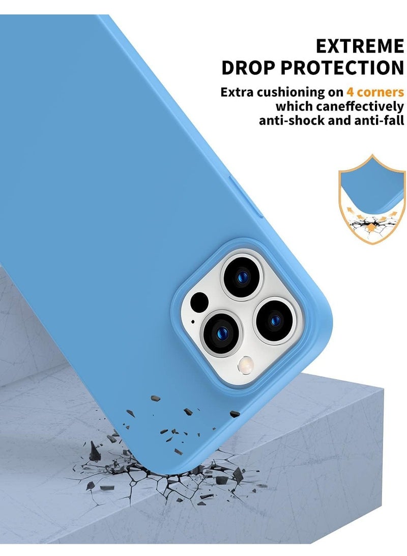 MIGOFAST Designed for iPhone 16 Pro Max Case Silicone Ultra Slim Shockproof Phone Case with Soft Anti-Scratch Microfiber Lining Enhanced Camera Protection Phone Case for 16 Pro Max - Image 4