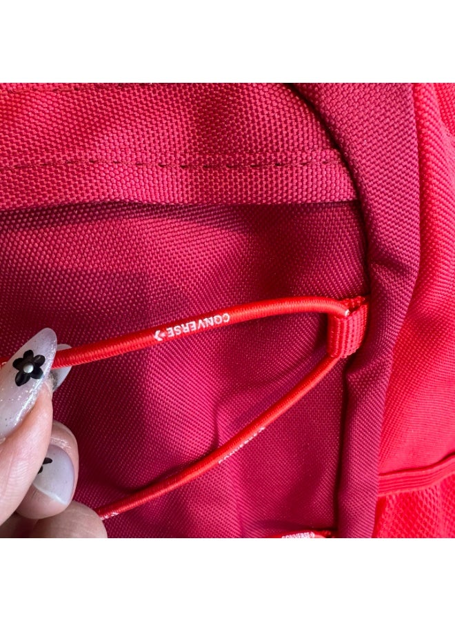 CONVERSE Burgundy Color - Blocking Backpack, featuring Classic Straps + Streetwear Brand DNA - Image 5
