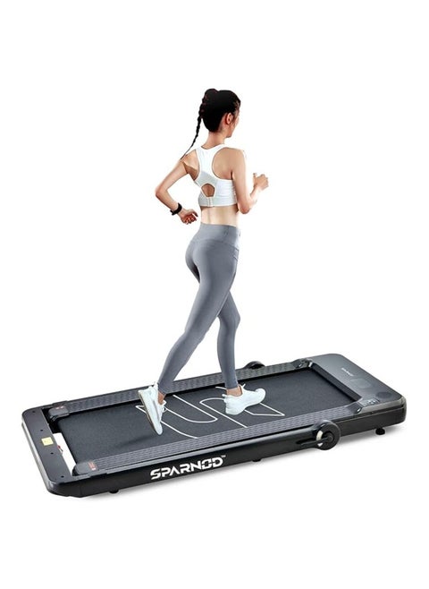 STH-3060 Ultra Slim 2-in-1 Foldable Under Desk Walking Pad Treadmill for Home Use - 4 HP Peak, Preinstalled, Bluetooth Speakers, Store under Bed/Sofa, 110 kg User Weight