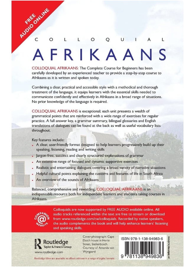 Colloquial Afrikaans: The Complete Course for Beginners  - Image 2