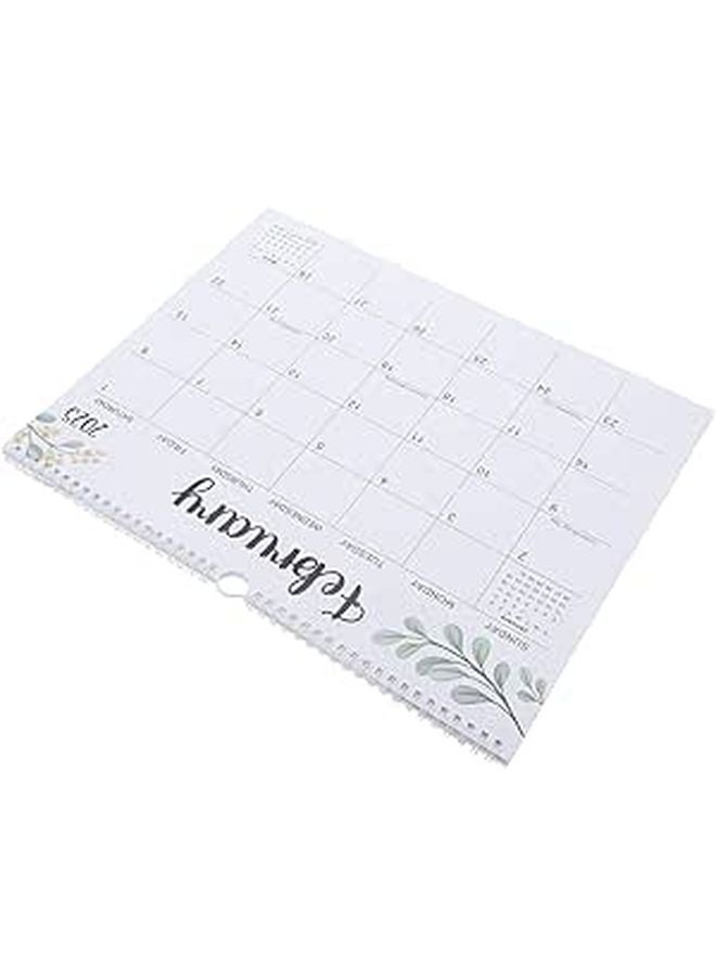 2025 Monthly Planner Calendar July To December Yo Coil Tear Off Paper With Hanging Hook Daily Countdown - Image 1