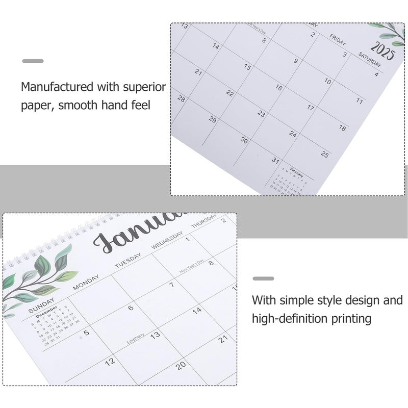 2025 Monthly Planner Calendar July To December Yo Coil Tear Off Paper With Hanging Hook Daily Countdown - Image 4