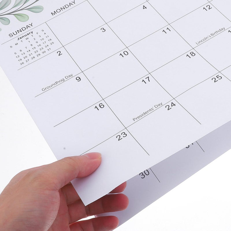 2025 Monthly Planner Calendar July To December Yo Coil Tear Off Paper With Hanging Hook Daily Countdown - Image 5