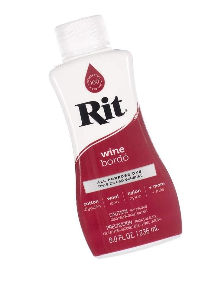 RIT Rit All-Purpose Liquid Dye, Wine  - Image 2
