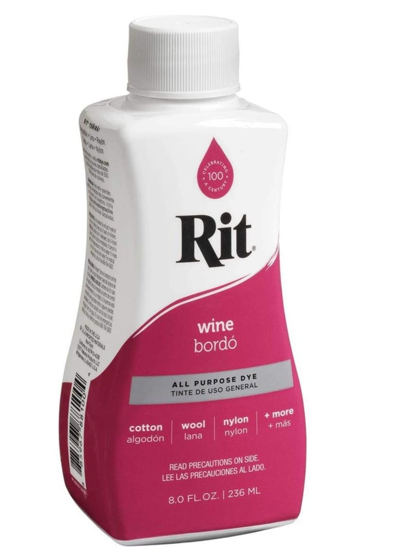 RIT Rit All-Purpose Liquid Dye, Wine  - Image 3