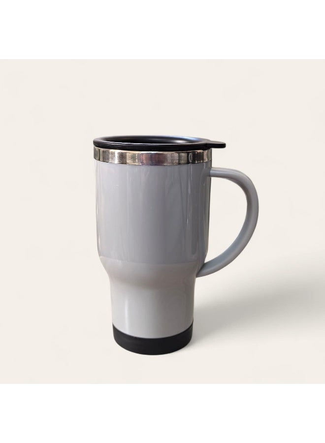 كريتر  الكوب المعزول من الستانلس ستيل - غطاء للسفر والمكتب والمنزل والاماكن الخارجية ، المثالي للمشروبات الباردة والساخنة - Image 3