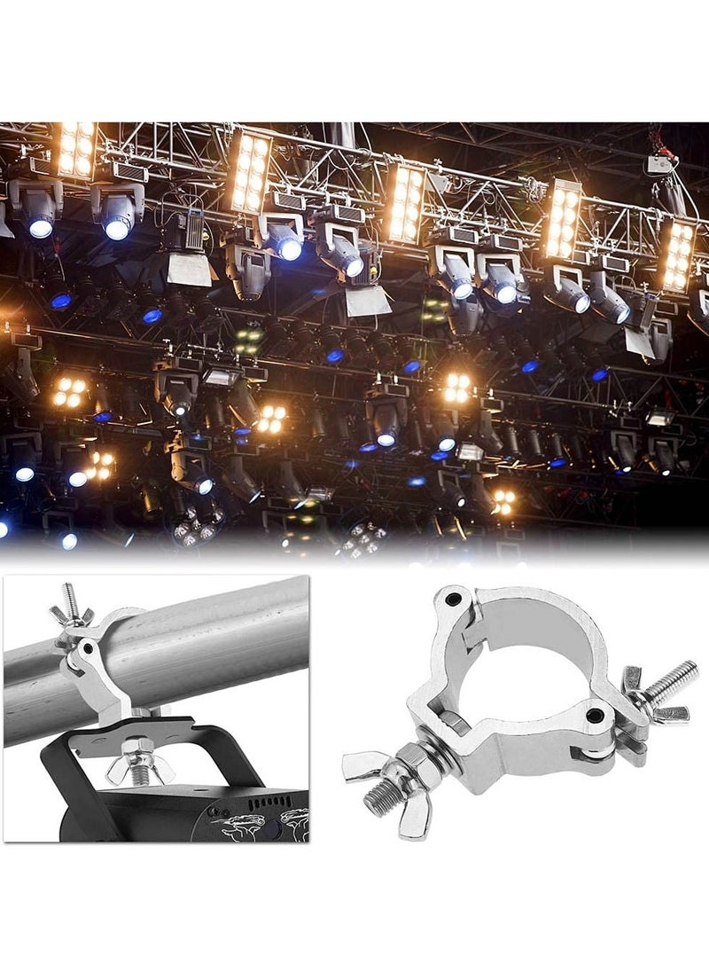 2Pcs Aluminum Alloy Truss Clamp, O Truss Clamp for Stage Light Clamp Moving Head Light Spotlight, Stage Lighting Accessories 48-51mm DJ Truss - Image 5